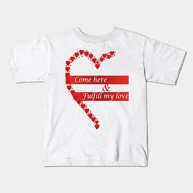 valentine's especial design Kids T-Shirt by ElegantWorld